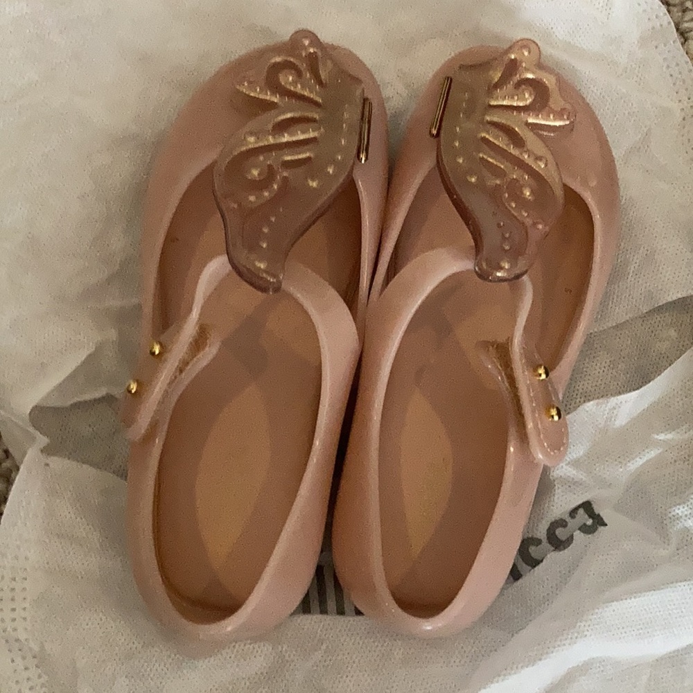 NWT Mini Melissa Ultragirl Fly II Pink Matte